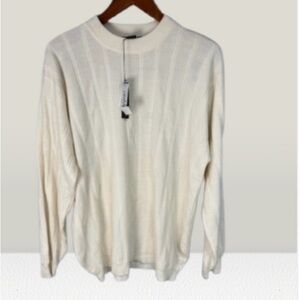 Domani Platinum Men’s Sweater sz XXL Cashmere Touch NEW # E738